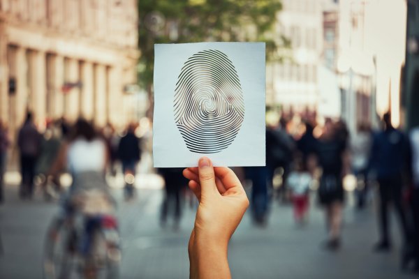 Online fingerprint image